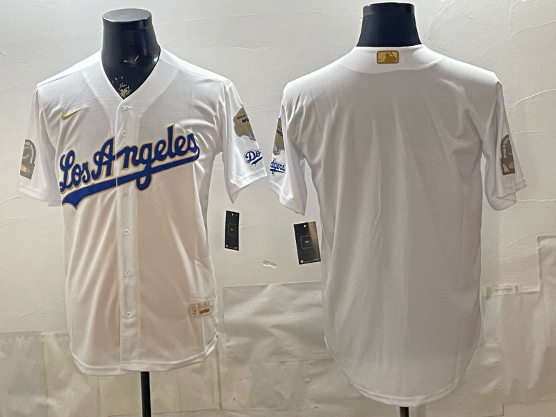 Men Los Angeles Dodgers blank white Game 2026 Nike MLB Jersey 4014006